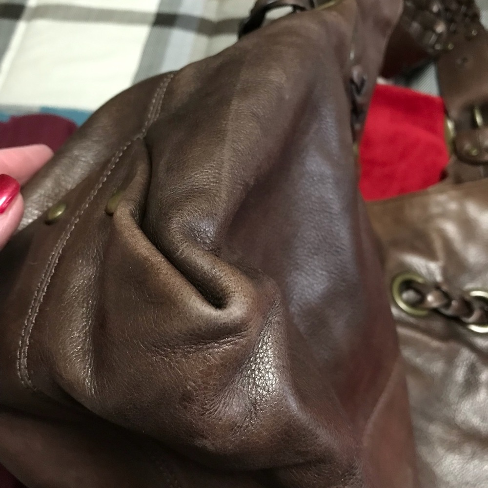 Kooba brown leather shoulder bag - Picture 5 of 8